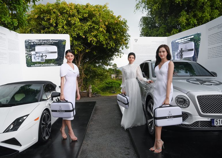 Hoa hậu Tiểu Vy, Hoa hậu Đỗ Thị Hà và Á hậu Trương Thị May khám phá Bộ sản phẩm Thiền cà phê tại Bảo tàng Thế giới Cà phê