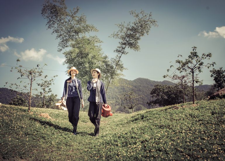 Hoa hậu Thùy Dung, Á hậu Huyền My trải nghiệm Lối sống Tỉnh thức tại M'Drắk