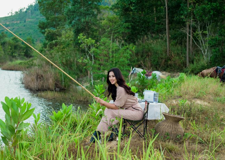 Hoa hậu Tiểu Vy trải nghiệm Lối sống Tỉnh thức tại M'Drắk