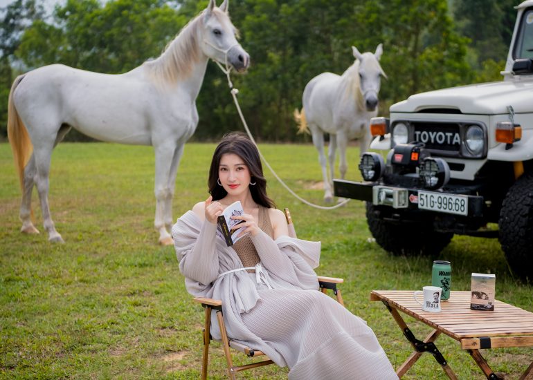 Á hậu Phương Nhi trải nghiệm Lối sống Tỉnh thức tại M'Drắk