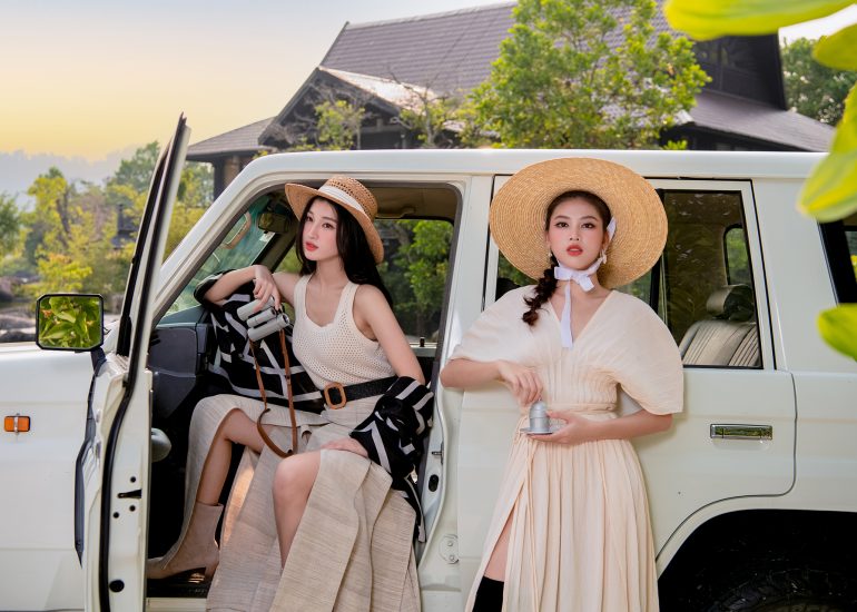 Á hậu Phương Nhi và Á hậu Ngọc Thảo trải nghiệm Lối sống Tỉnh thức tại M'Drắk