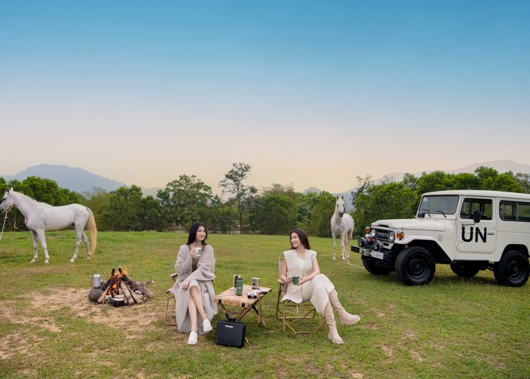 Á hậu Phương Nhi và Á hậu Ngọc Thảo trải nghiệm Lối sống Tỉnh thức tại M'Drắk