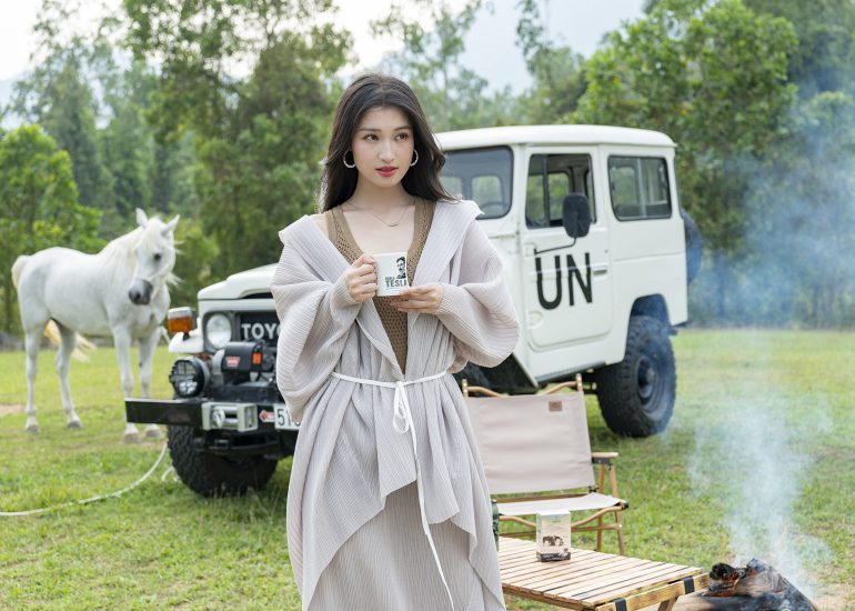 Á hậu Phương Nhi trải nghiệm Lối sống Tỉnh thức tại M'Drắk