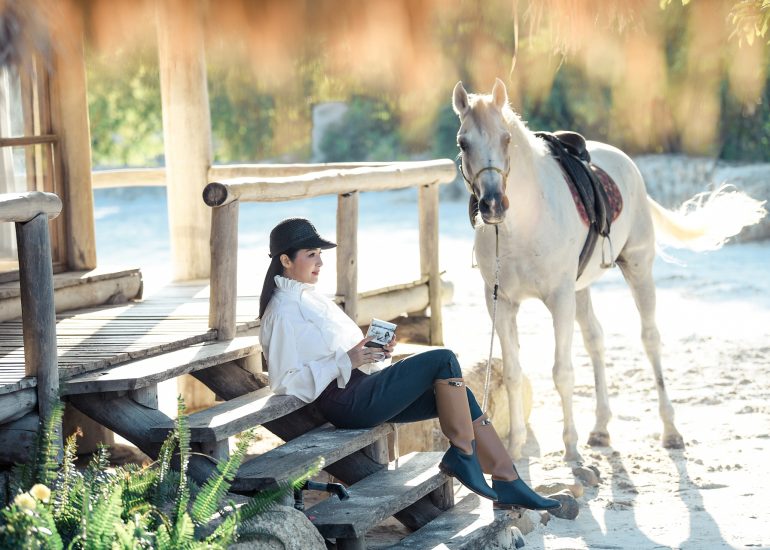 Hoa hậu Giáng My trải nghiệm Lối sống Tỉnh thức tại M'Drắk