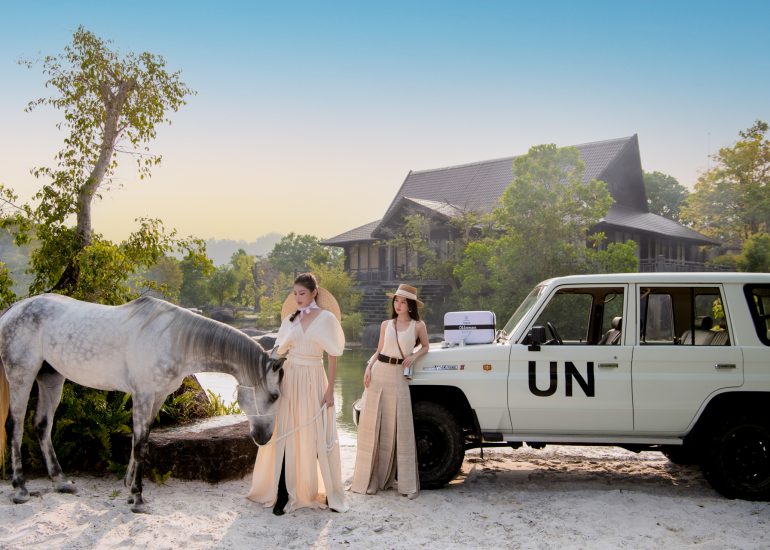 Á hậu Phương Nhi và Á hậu Ngọc Thảo trải nghiệm Lối sống Tỉnh thức tại M'Drắk