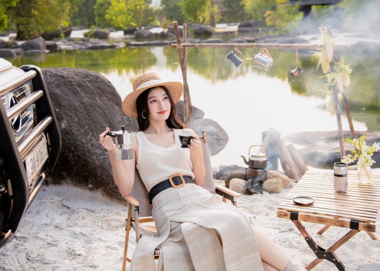 Á hậu Phương Nhi trải nghiệm Lối sống Tỉnh thức tại M'Drắk