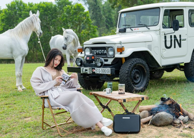 Á hậu Phương Nhi trải nghiệm Lối sống Tỉnh thức tại M'Drắk