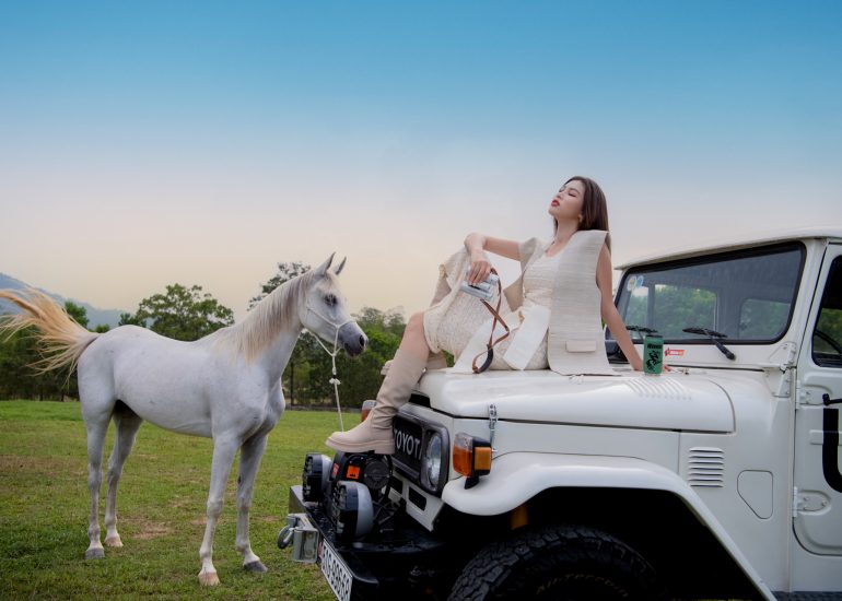 Á hậu Ngọc Thảo trải nghiệm Lối sống Tỉnh thức tại M'Drắk