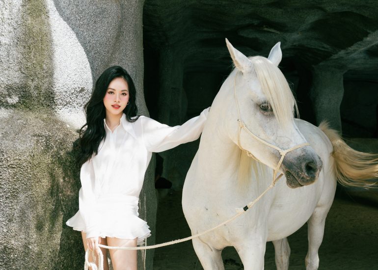 Á hậu Trịnh Thùy Linh trải nghiệm Lối sống Tỉnh thức tại M'Drắk