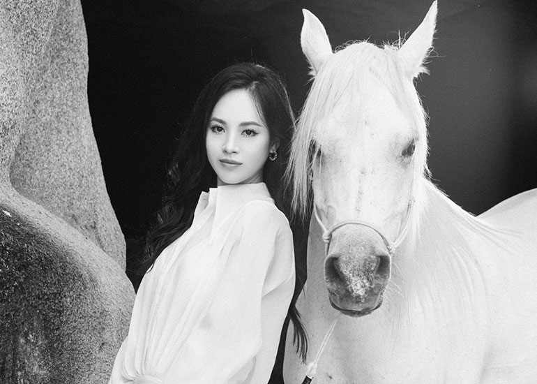 Á hậu Trịnh Thùy Linh trải nghiệm Lối sống Tỉnh thức tại M'Drắk