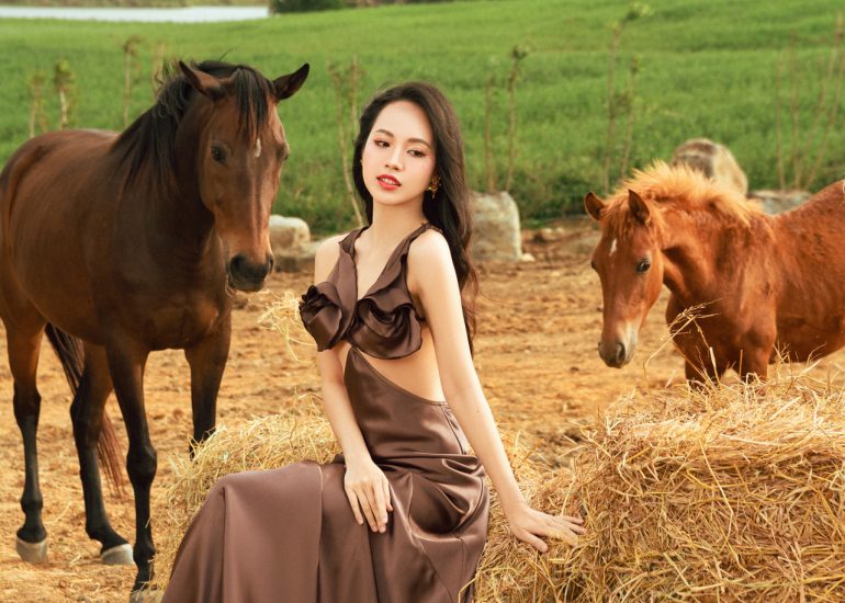 Á hậu Trịnh Thùy Linh trải nghiệm Lối sống Tỉnh thức tại M'Drắk