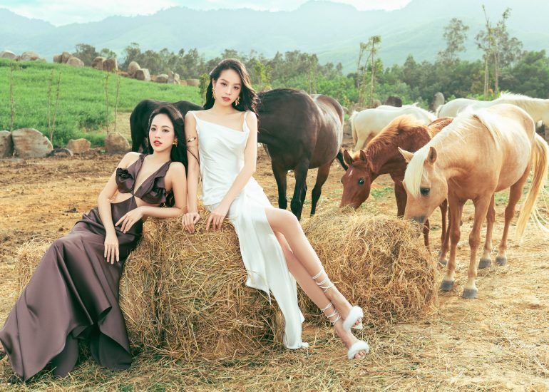 Hoa hậu Thanh Thủy và Á hậu Trịnh Thùy Linh trải nghiệm Lối sống Tỉnh thức tại M'Drắk